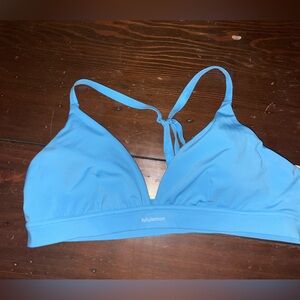 Blue Lululemon Bra